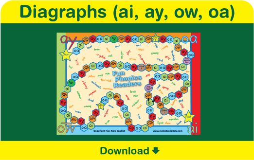 Click here to download the phonics board game.